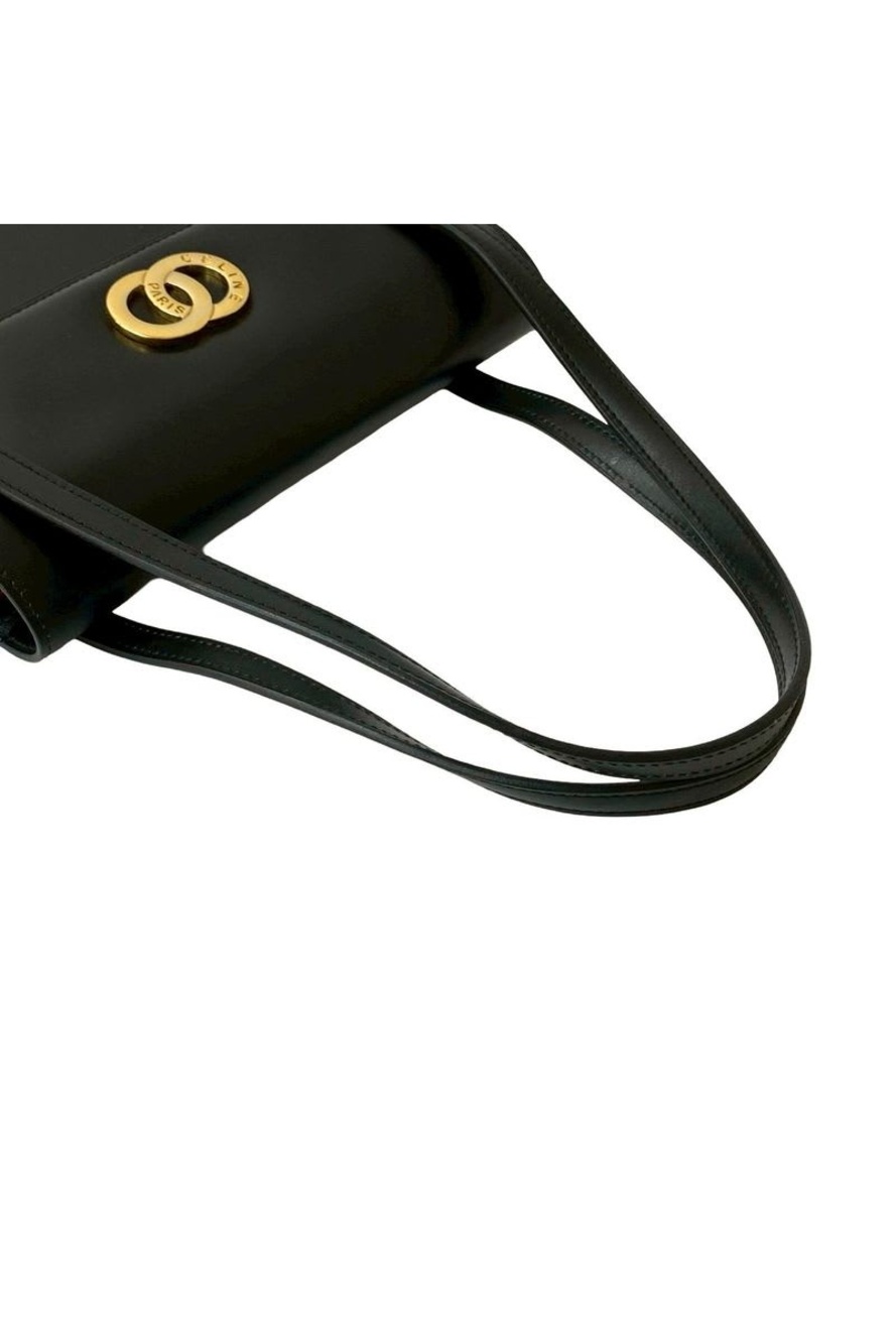 Celine Vintage Circle Logo Hardware Calf Leather Handbag Mini - Picture 4 of 8
